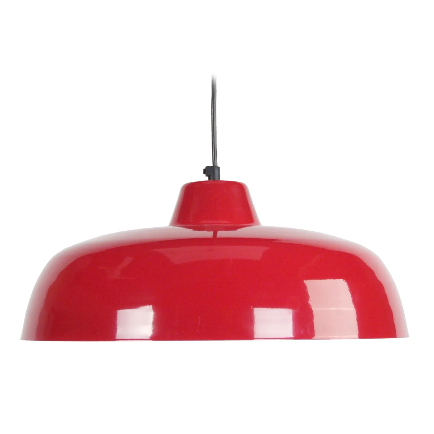Tosel TROG sospensione cupola bianca 30x100 cm metallo