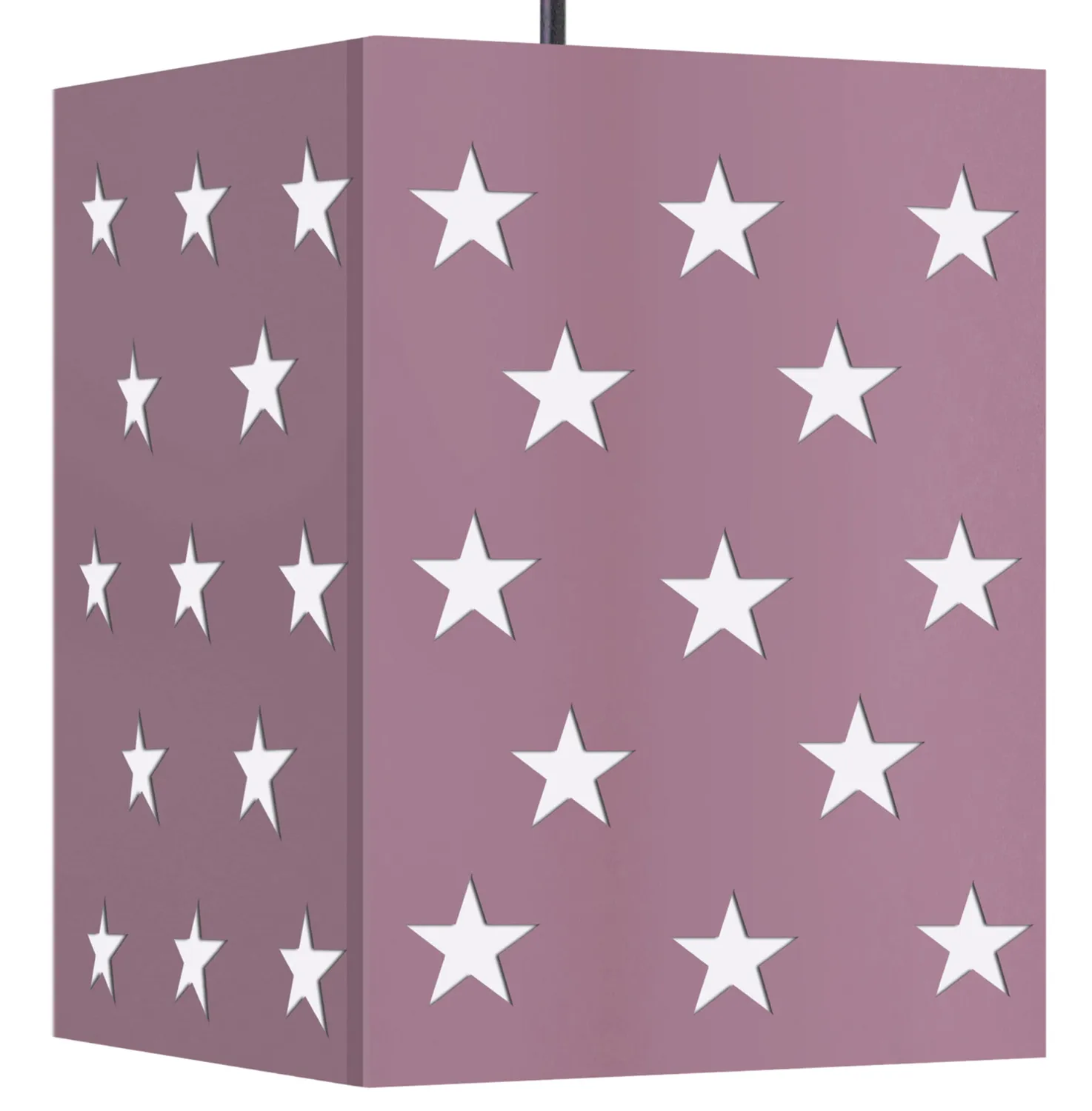 Tosel Etoiles 1 lampadario a sospensione metallo 18x100 cm blu