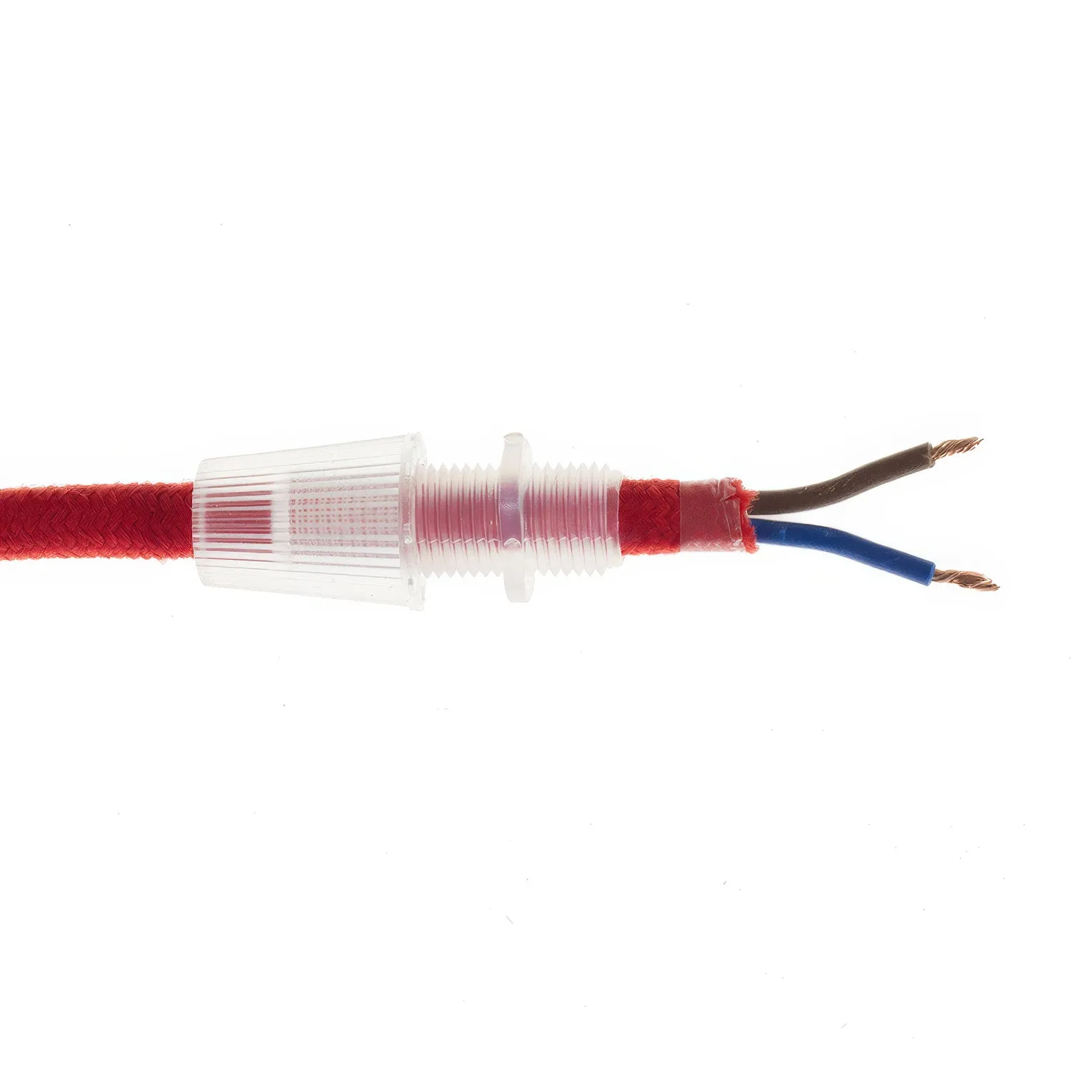 Creative Cables Gommino Passacavo Trasparente Foro 10mm Plastica