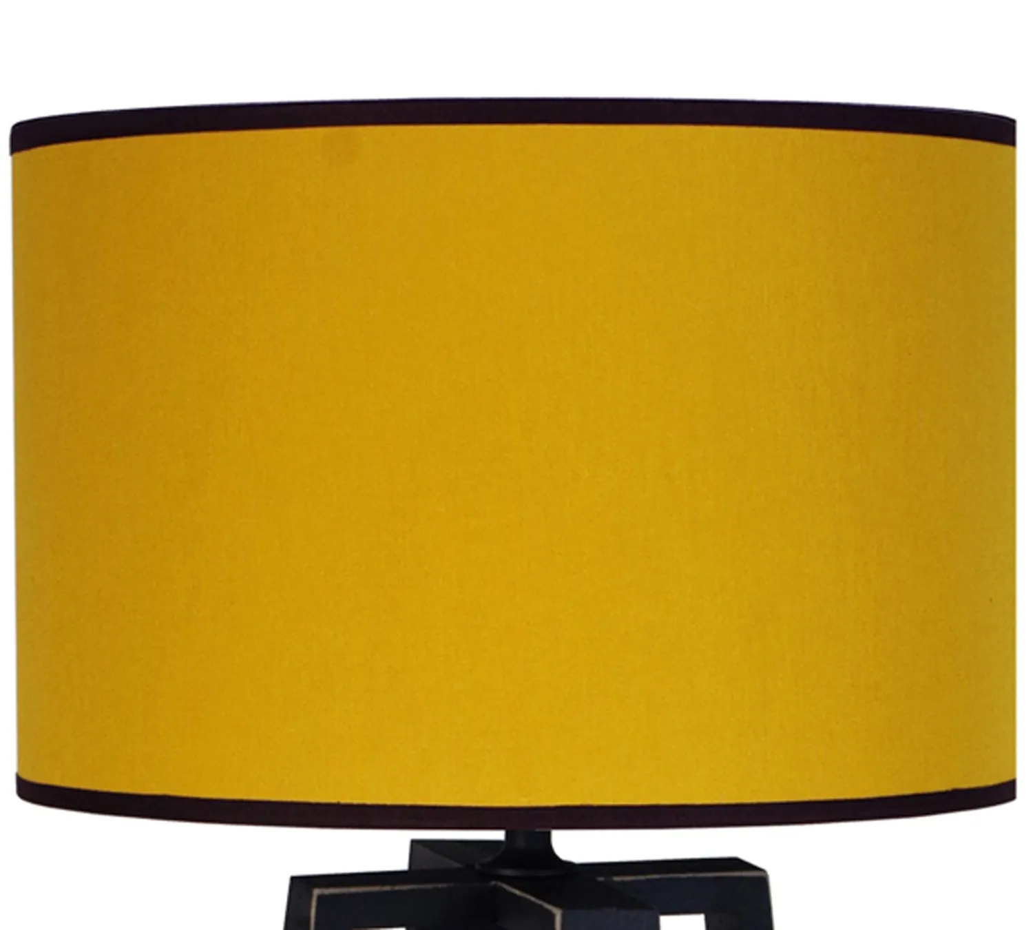 Tosel Manon N lampada da tavolo nero-grigio 22x50 cm legno