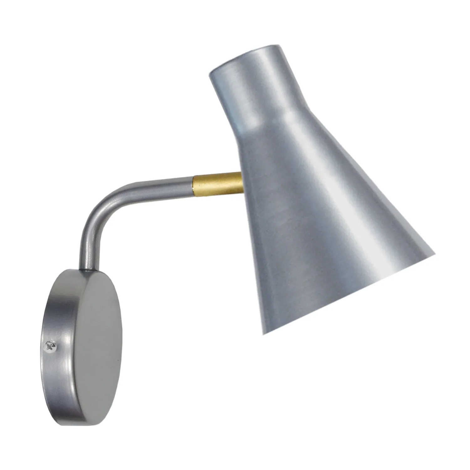 Tosel Funnel applique parete nera E14