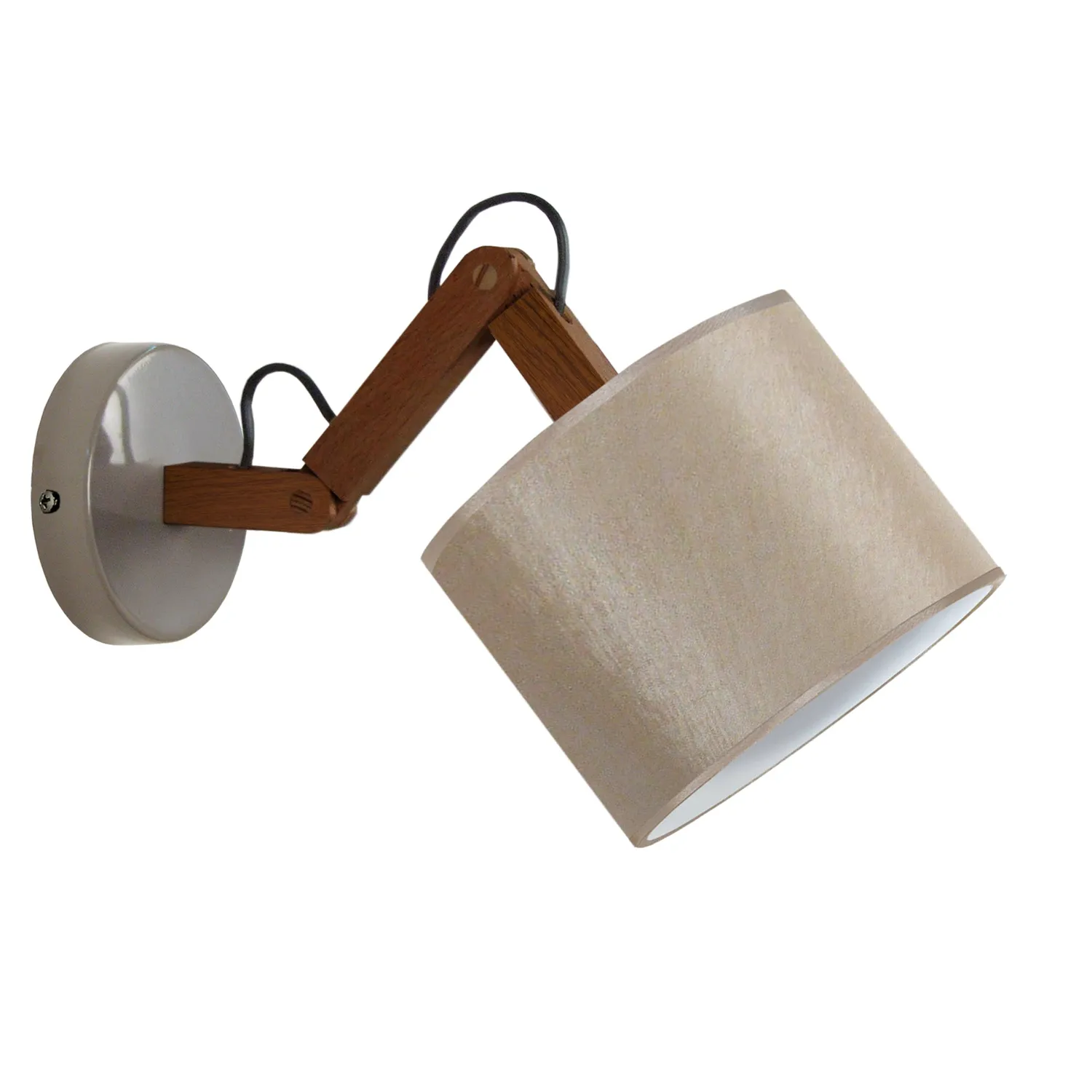 Tosel Freki applique legno braccio naturale