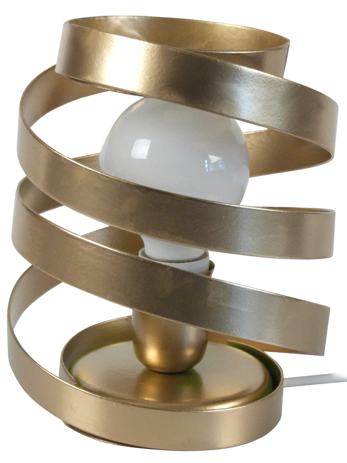 Tosel Barber Pole lampada tavolo nera 18x22 metallo