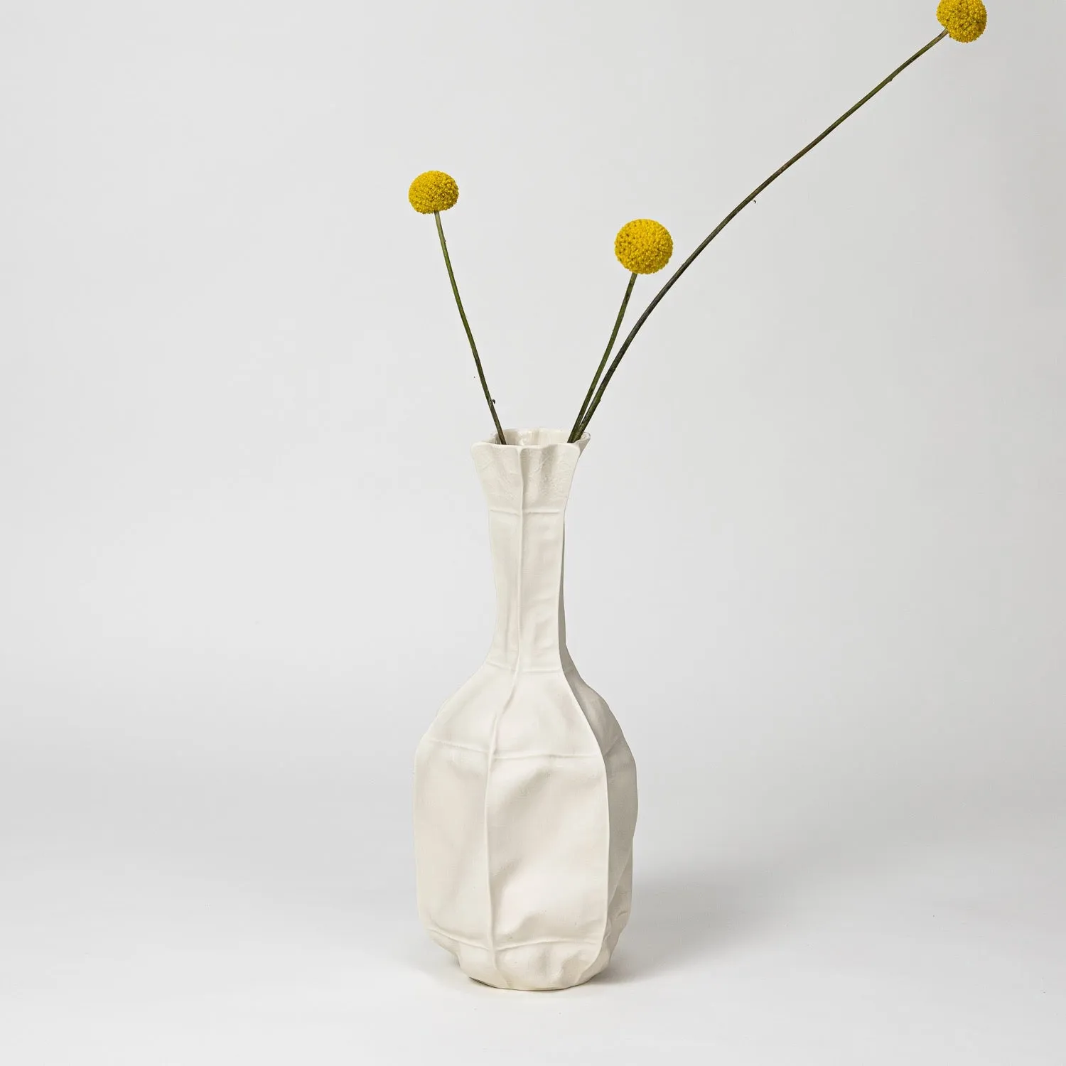 Souda Kawa Vase 12 vaso porcellana bianco