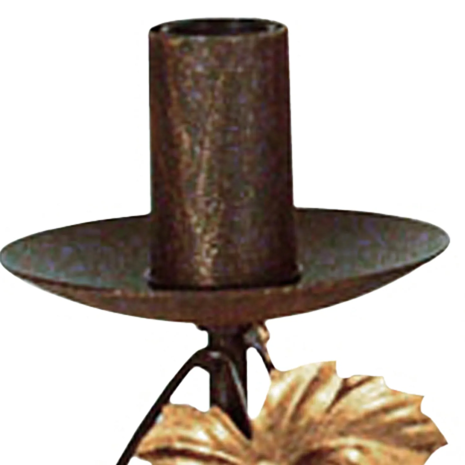 Tosel Tours applique doppio braccio marrone 33,5 cm E14