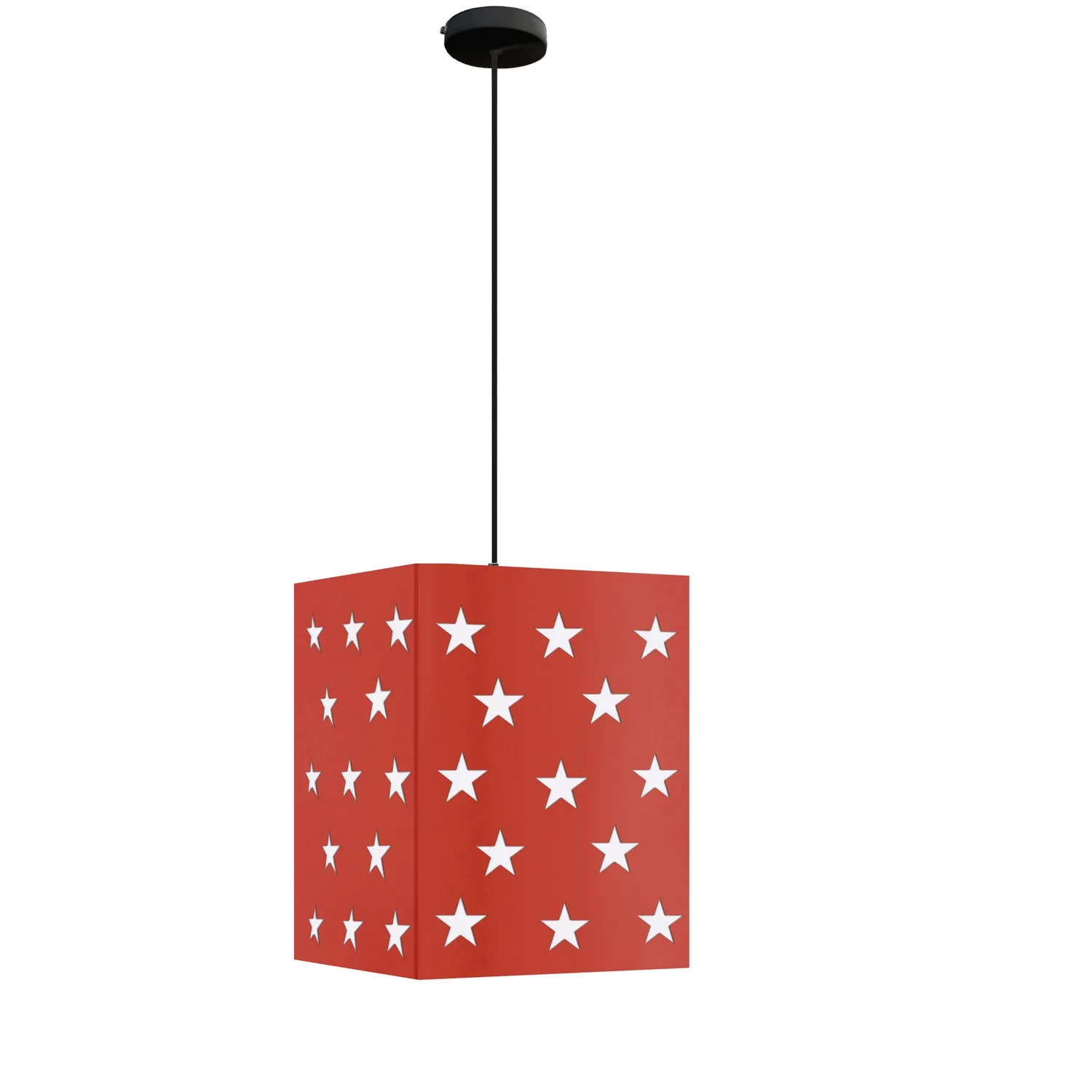 Tosel Etoiles 1 lampadario a sospensione metallo 18x100 cm blu