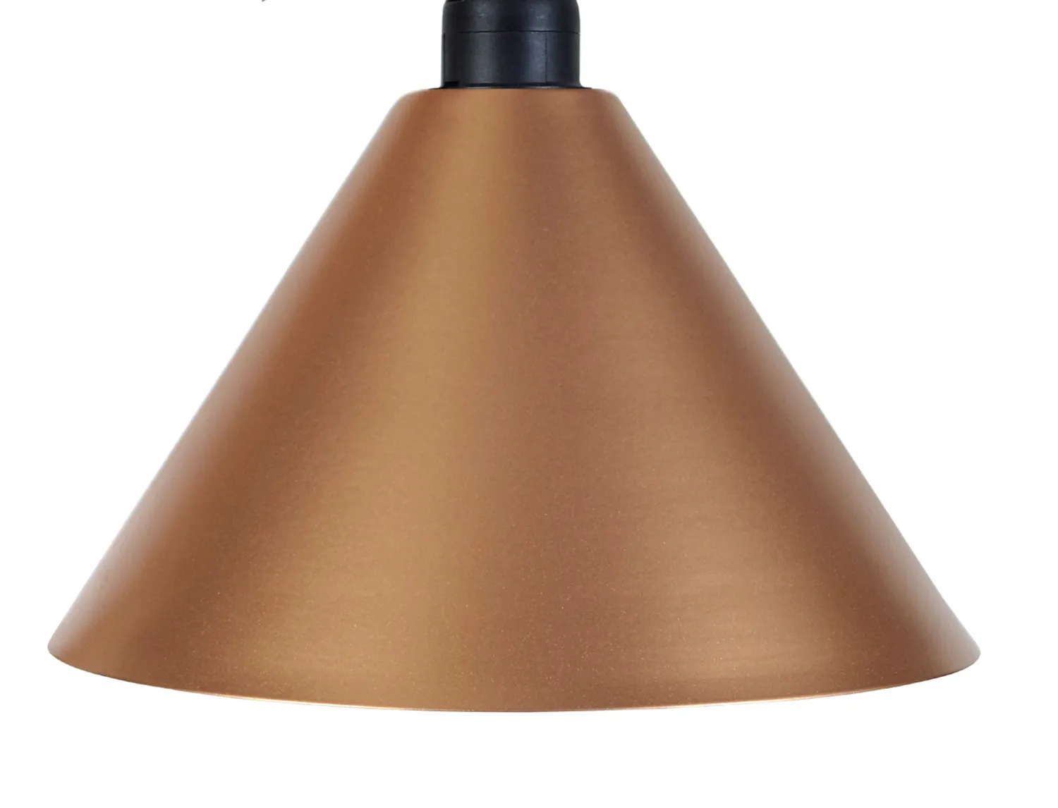 Tosel Kran applique legno cono 30x30 cm bianca