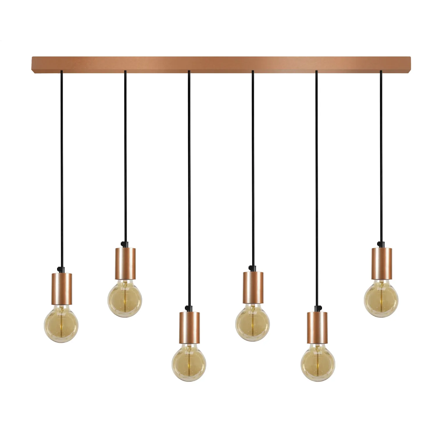Tosel Norwich Lampadario Oro 6 Luci 80 cm E27