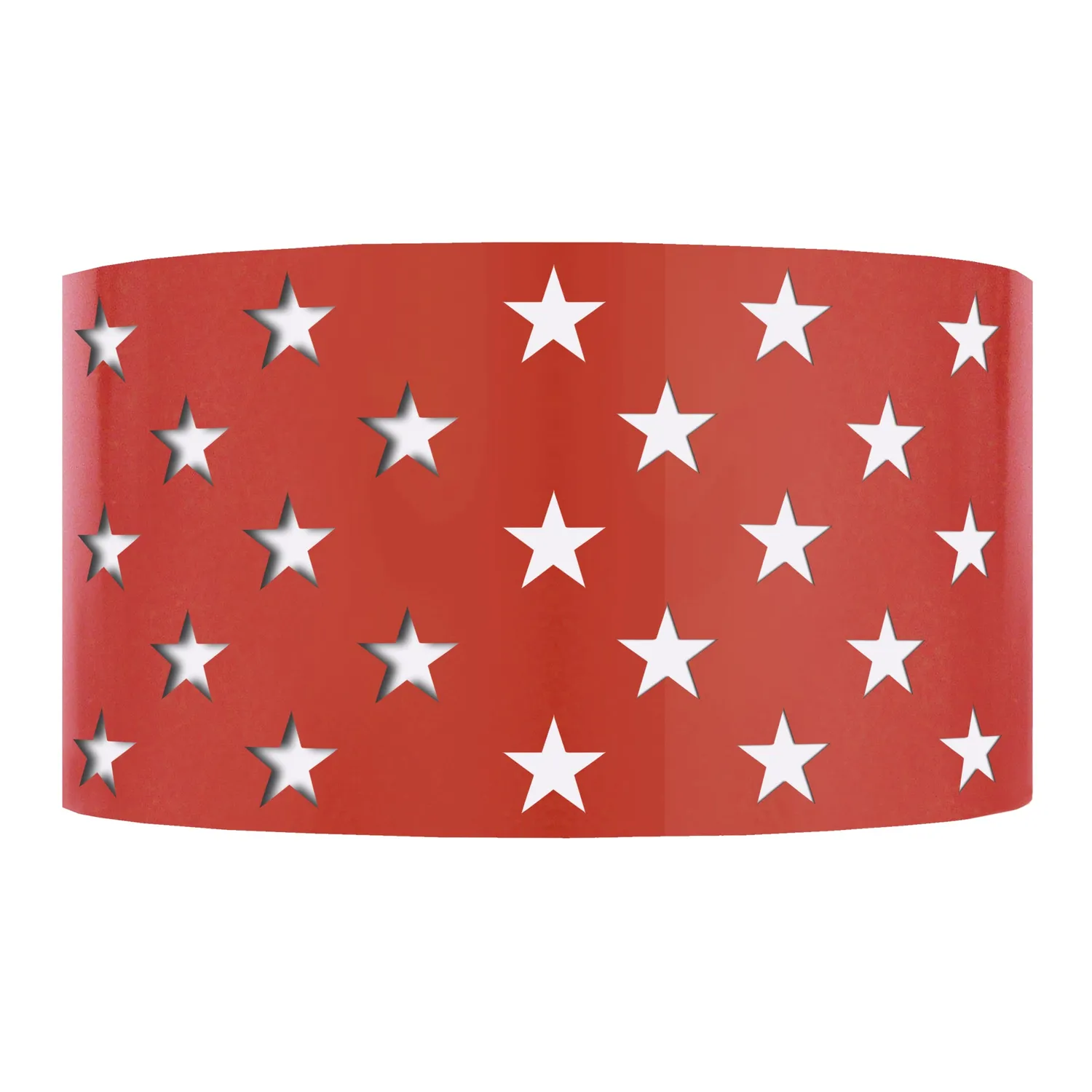 Tosel Etoiles applique metallo bimbo rossa E27