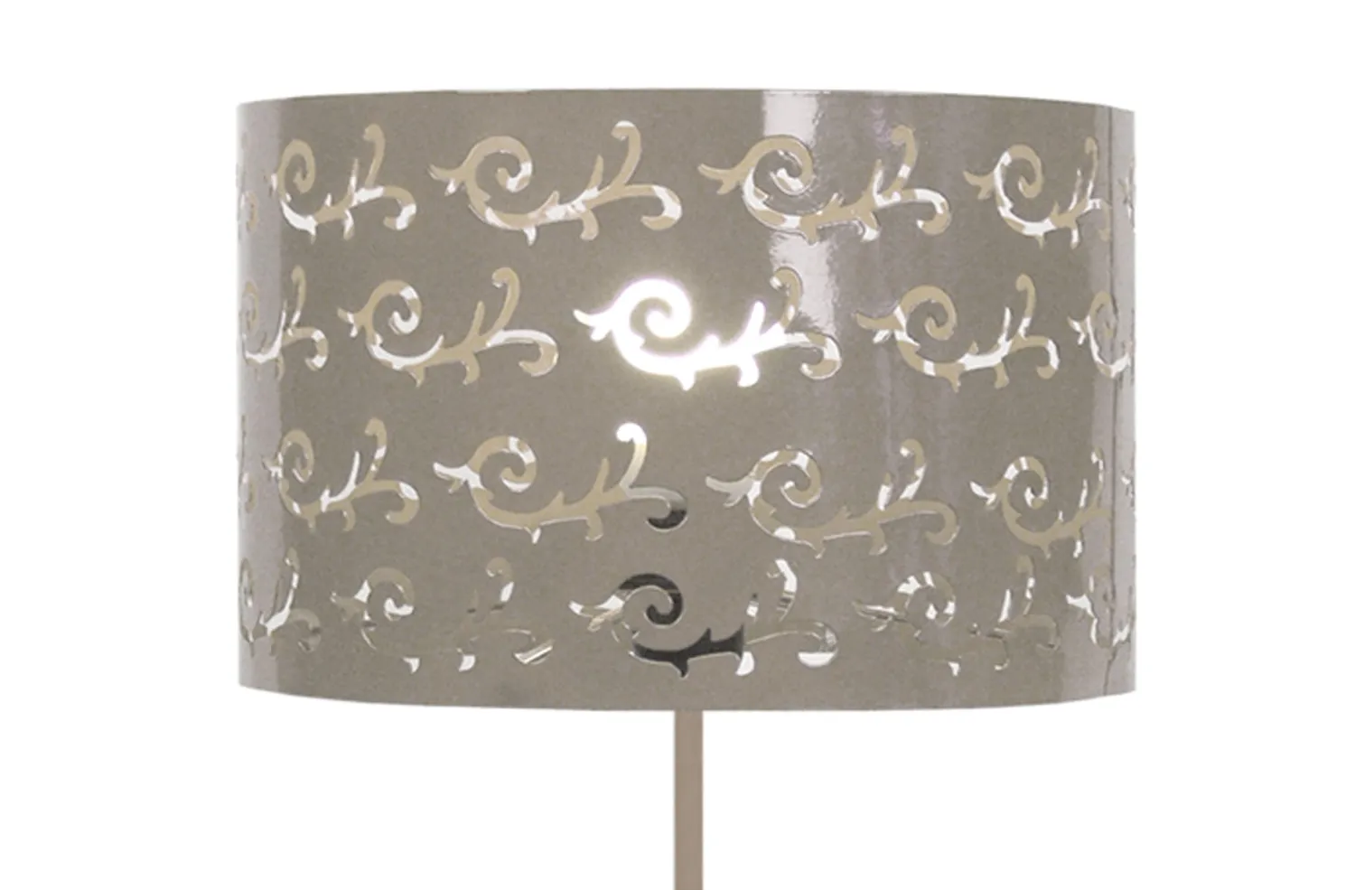 Tosel Lys piantana colonna 30x160 cm nera metallo