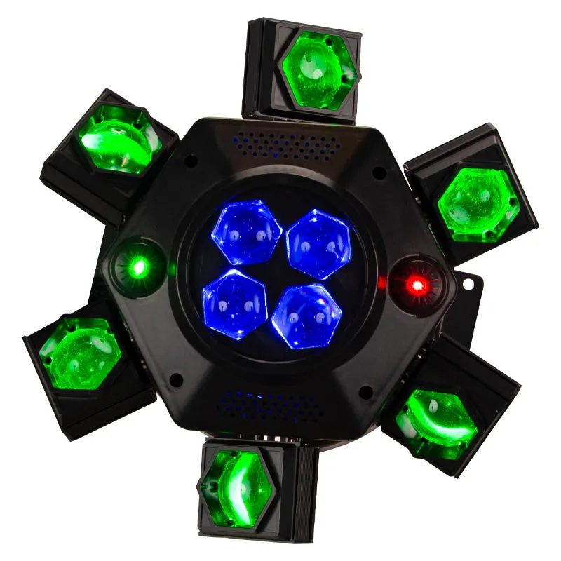 American DJ CenterDroid gioco di luce LED RGBW+laser