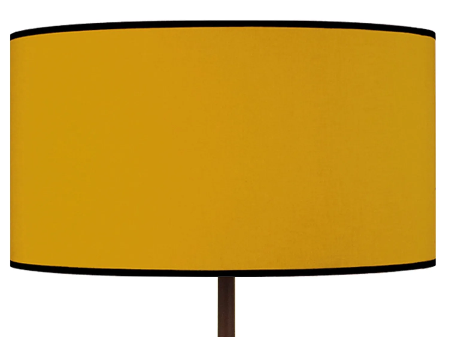 Tosel Agra lampada tavolo gialla 30x54 colonna legno