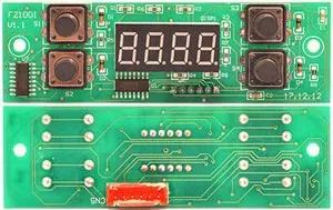 American DJ Entour Faze FZ10DI scheda display ricambio