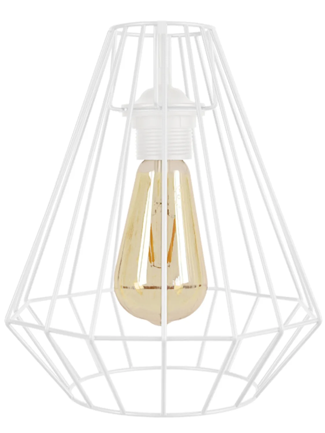 Tosel Diamond Pacentro Asolo lampadario 90 cm bianco 3 luci