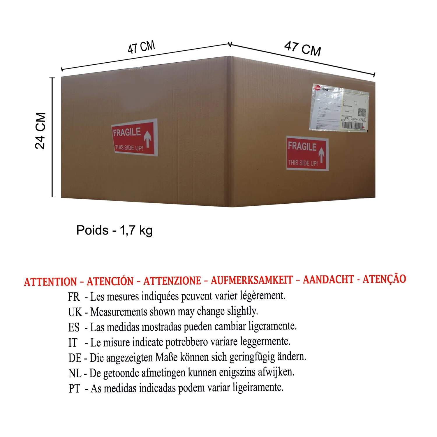 Tosel Nature sospensione legno trasparente 28,5x100cm