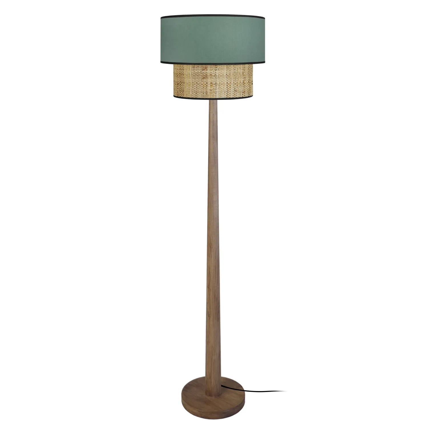 Tosel Cochin piantana colonna naturale crema 40x162 cm E27