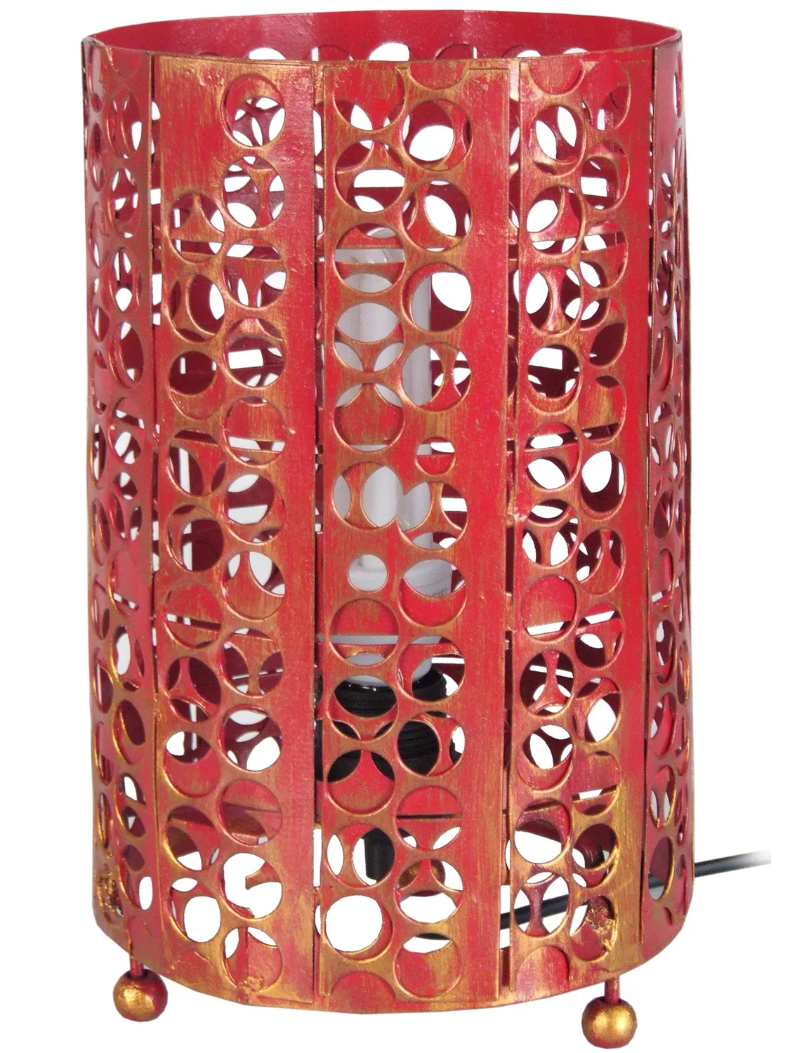 Tosel Zen lampada comodino metallo nera 16x29 cm