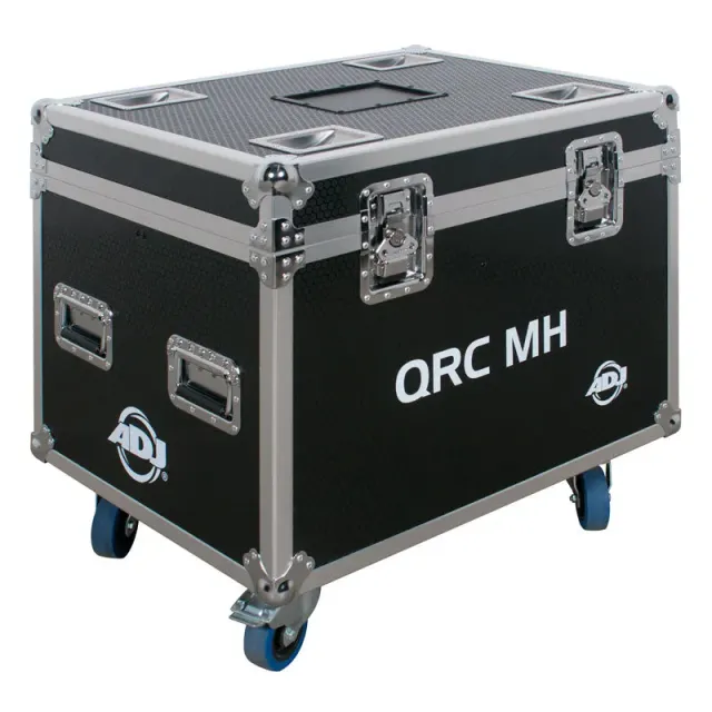American DJ QRC MH flight case 4 teste mobili originale
