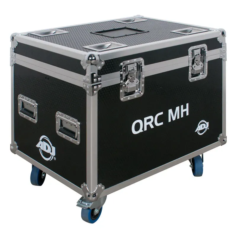 American DJ QRC MH flight case 4 teste mobili originale