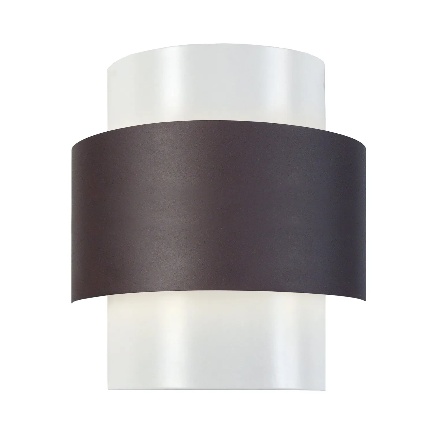 Tosel Sessanta applique 17,5x11 cm nera metallo