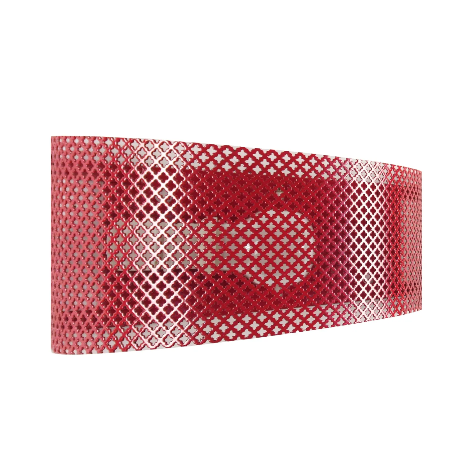 Tosel Cylindre Lacy applique 25x11cm bianco avorio metallo