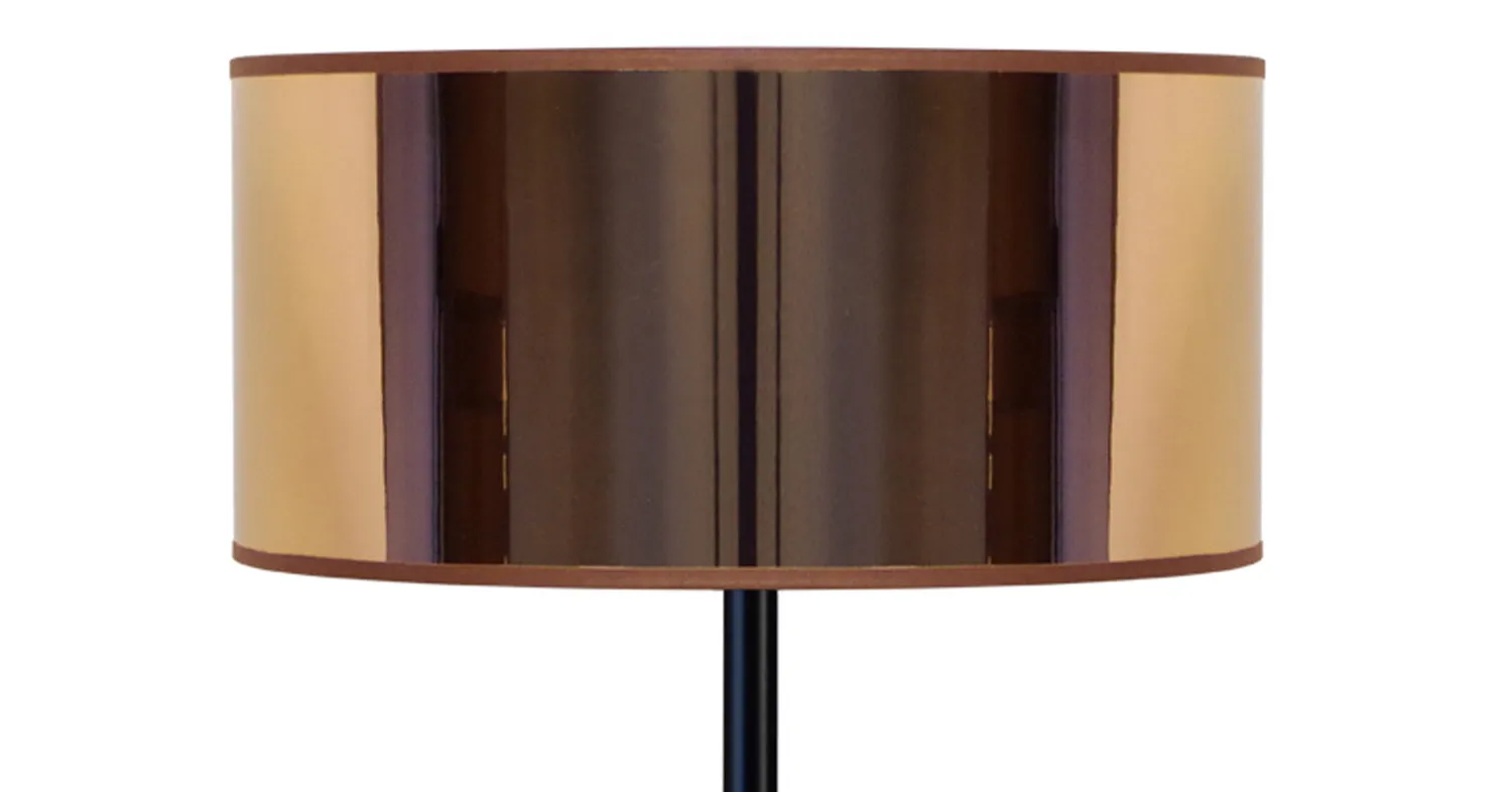 Tosel Trident A piantana treppiede nero rame