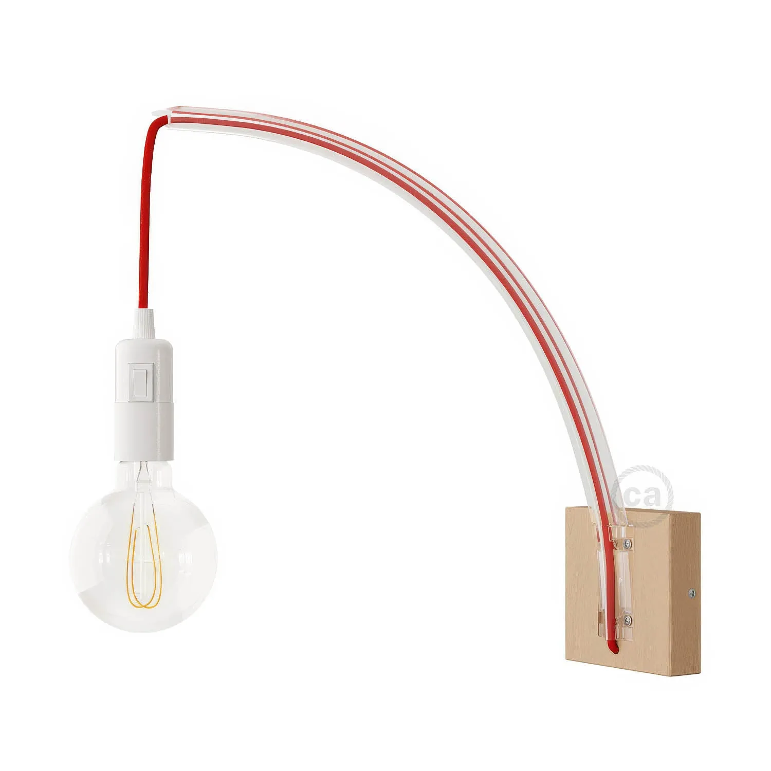 Creative Cables Archet(To) supporto quadrato legno naturale