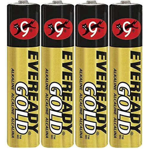 Eveready Gold pile alcaline AAA 4 pezzi