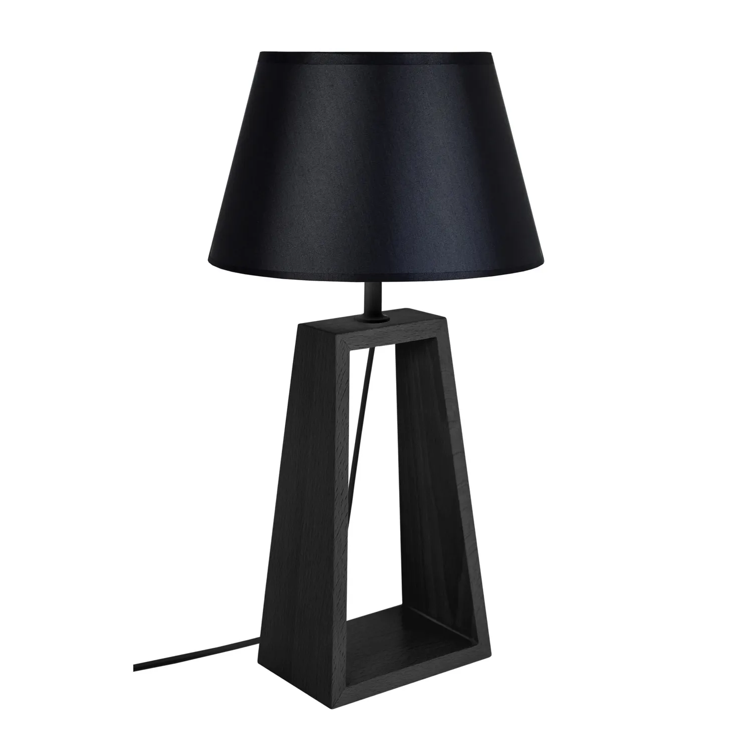 Tosel Mikelli lume da tavolo triangolare bianco 49 cm