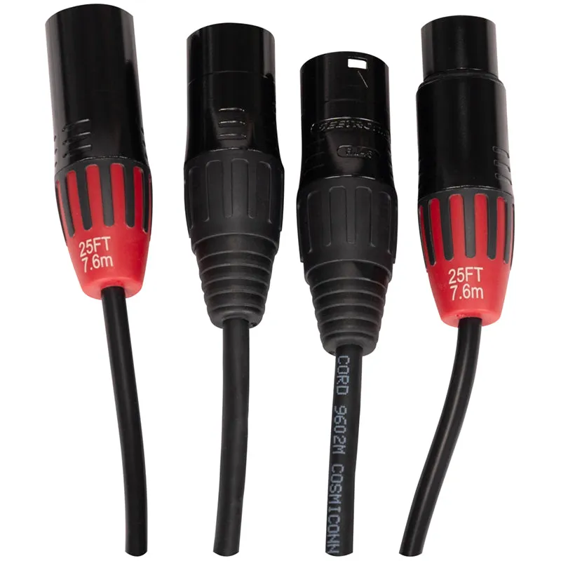 Accu-Cable AC5AXLR-25 cavo 7,6m CAT5e+XLR segnale