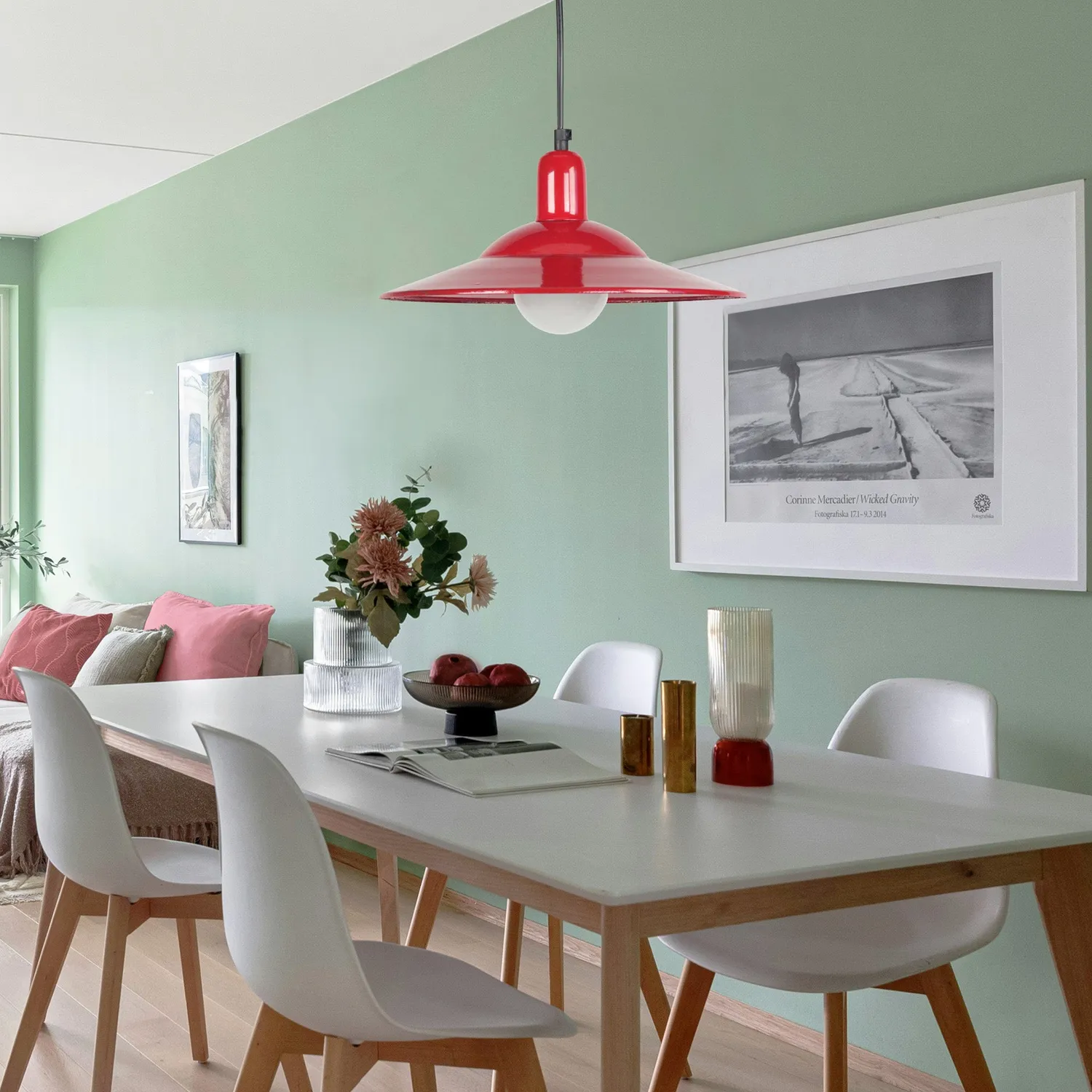 Tosel Lodge sospensione nera metallo D30