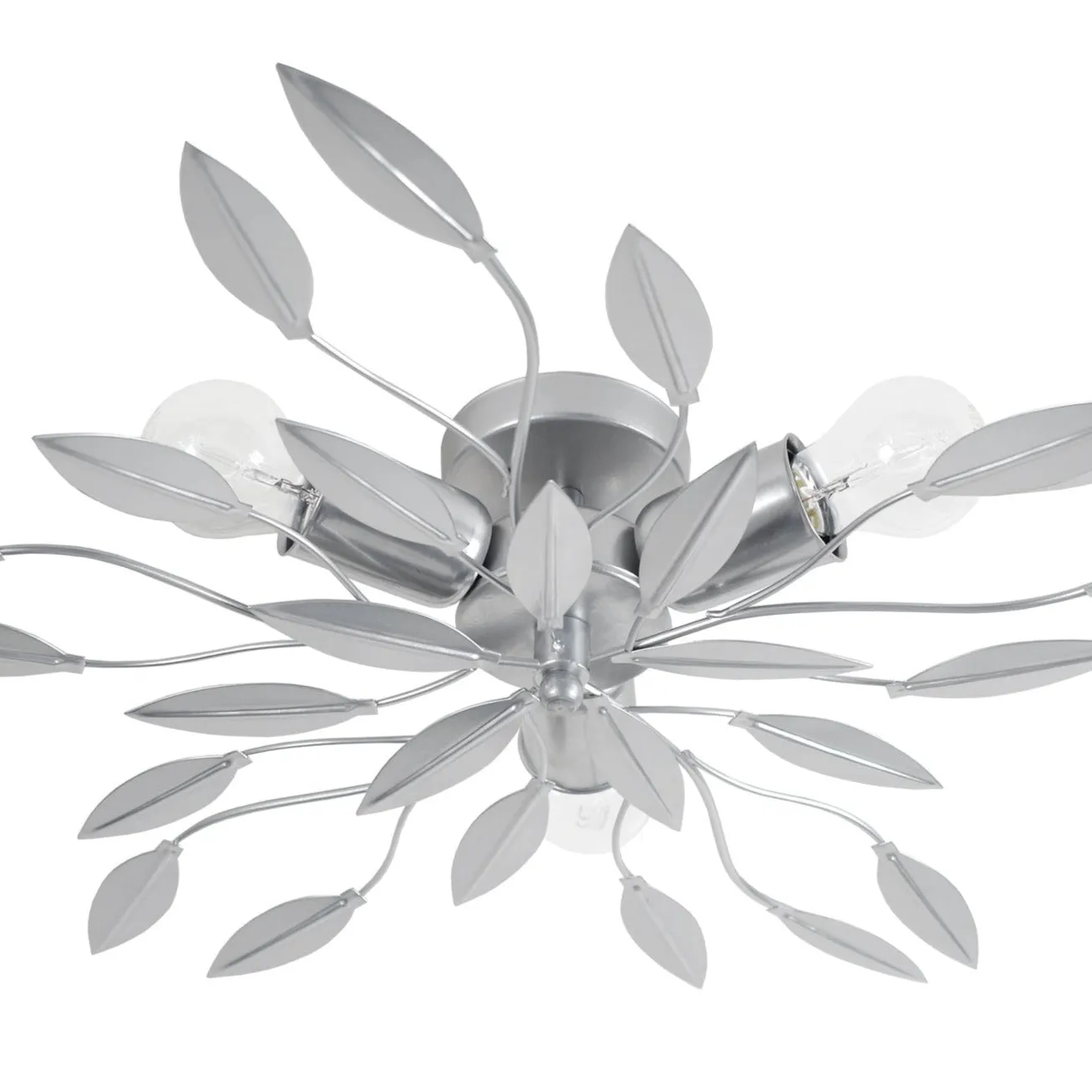 Tosel Oliva plafoniera 55 cm avorio 3xE27