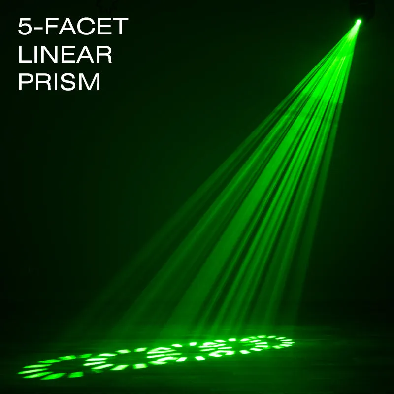 American DJ Stryker Spot testa mobile spot gobo effetto aereo