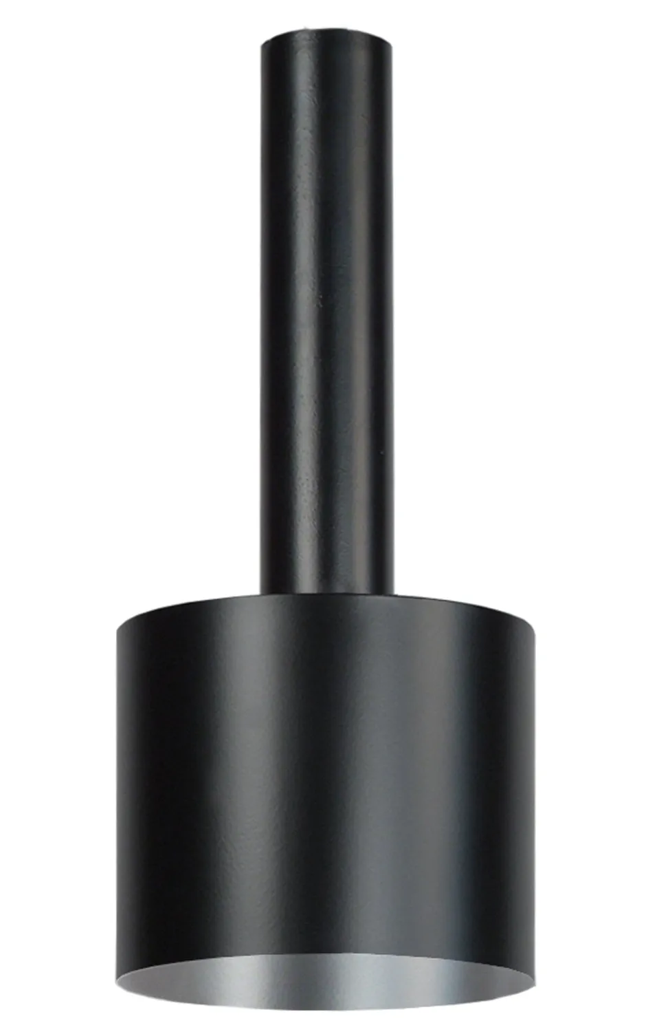 Tosel Knudsen lampadario 70 cm nero alluminio 3 luci