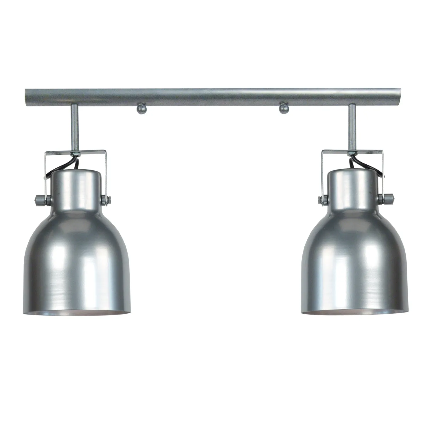 Tosel Carlson B Lampadario a Barra Nero 60x80cm