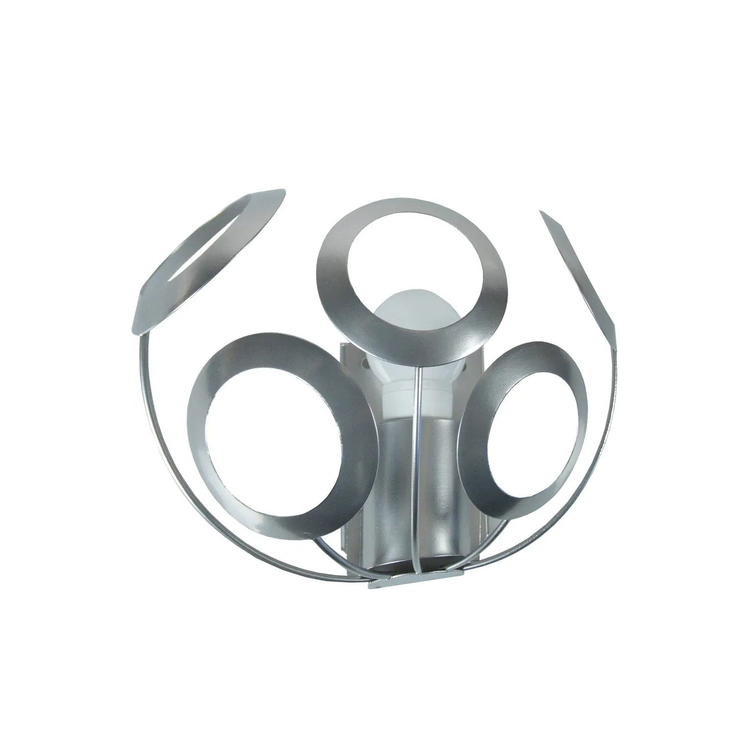 Tosel Jupiter applique alluminio 24 cm E27