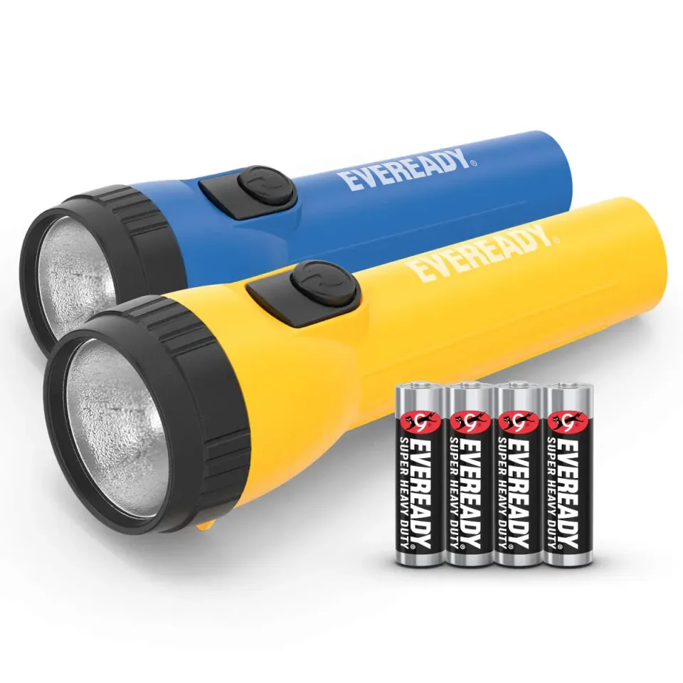 Eveready Torcia LED Super Luminosa Confezione da 2 Lunga Durata