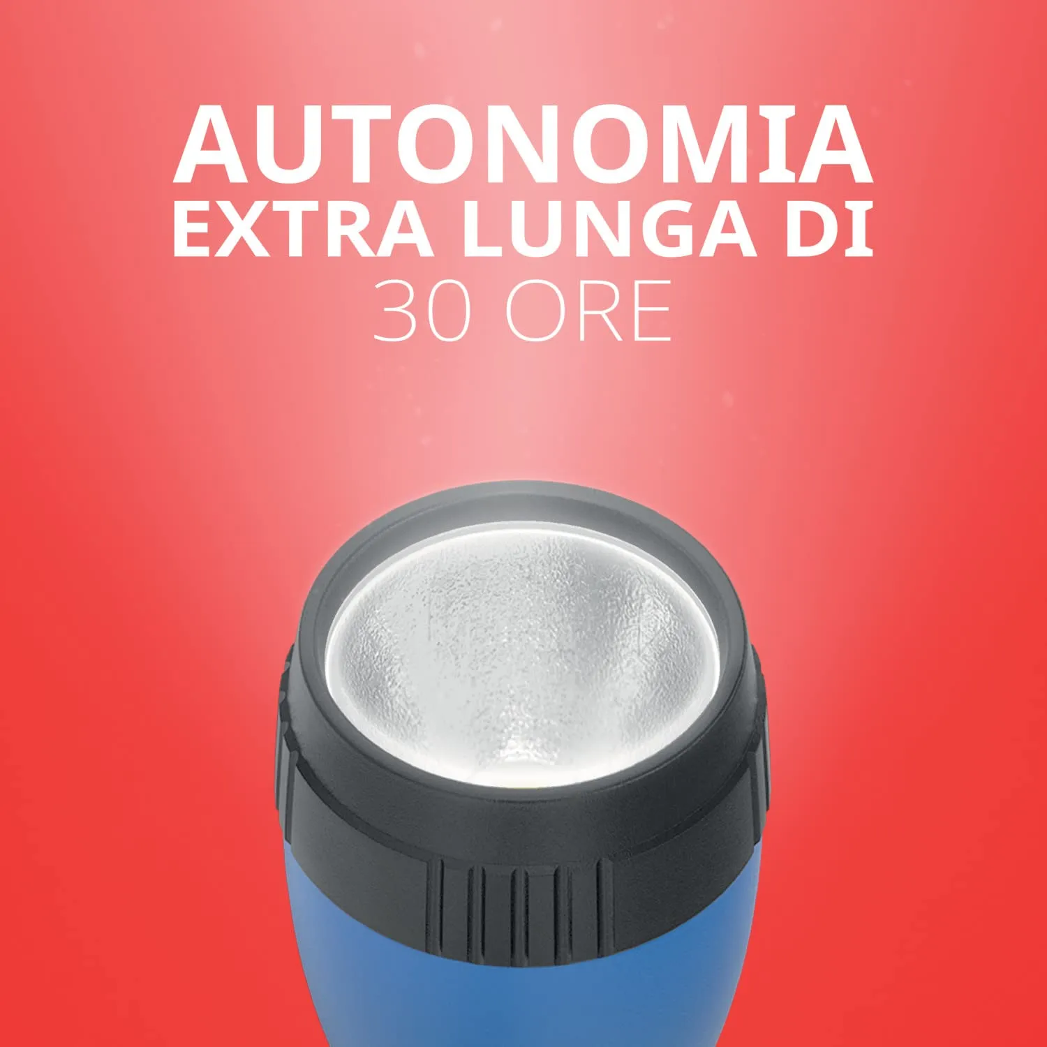 Eveready Torcia LED Super Luminosa Set 4 Pezzi con Pile