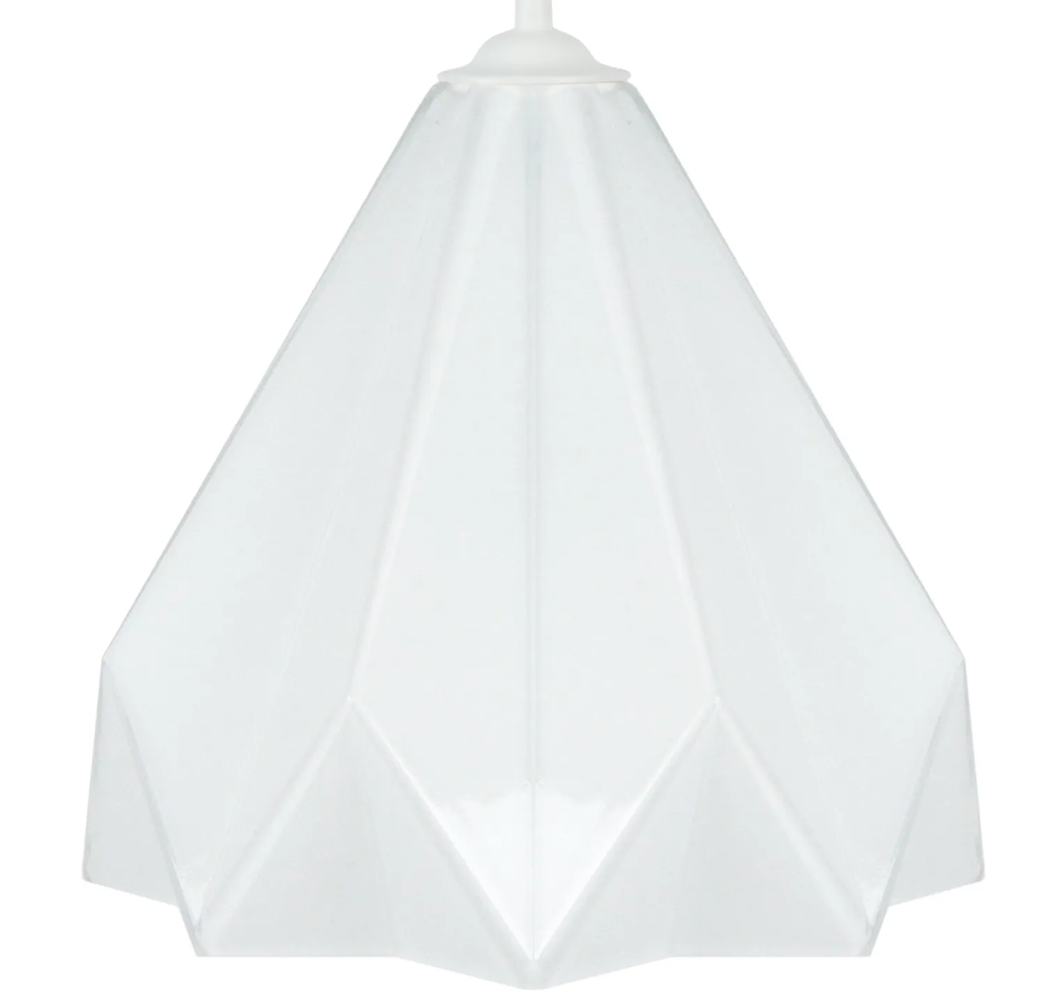 Tosel Helsinki sospensione vetro nero 25x100 cm piramide