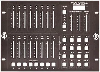 American DJ Scene Setter 8 cover superiore ricambio originale