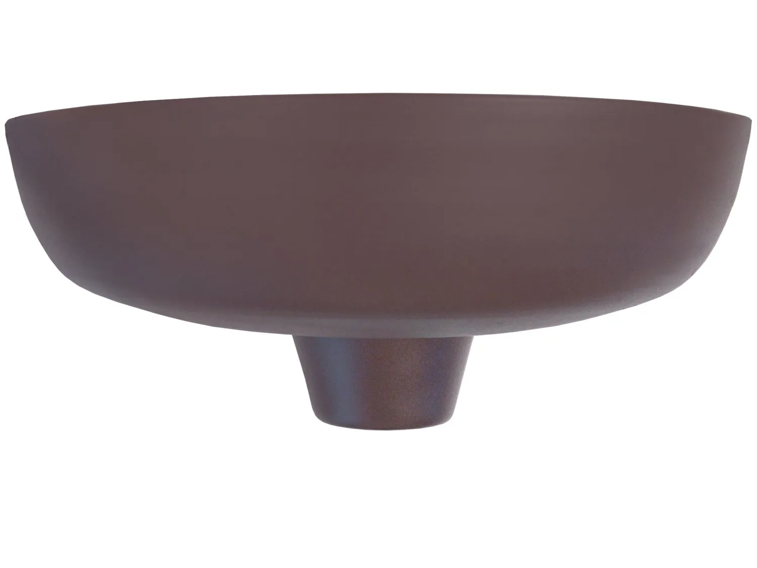 Tosel Trog paralume metallo cupola avorio 30x13,2 cm