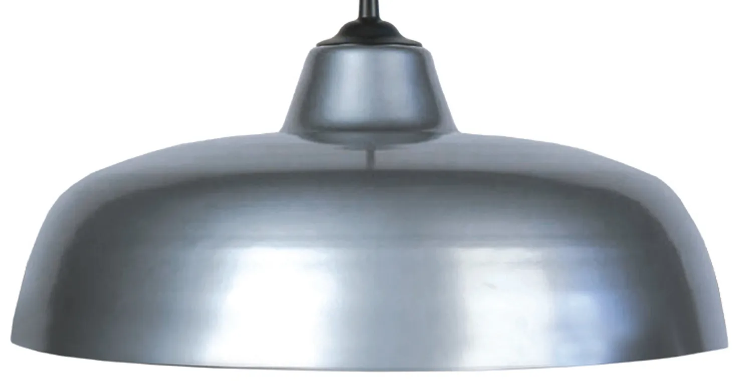 Tosel Trog sospensione metallo nero 32x100 cm E27