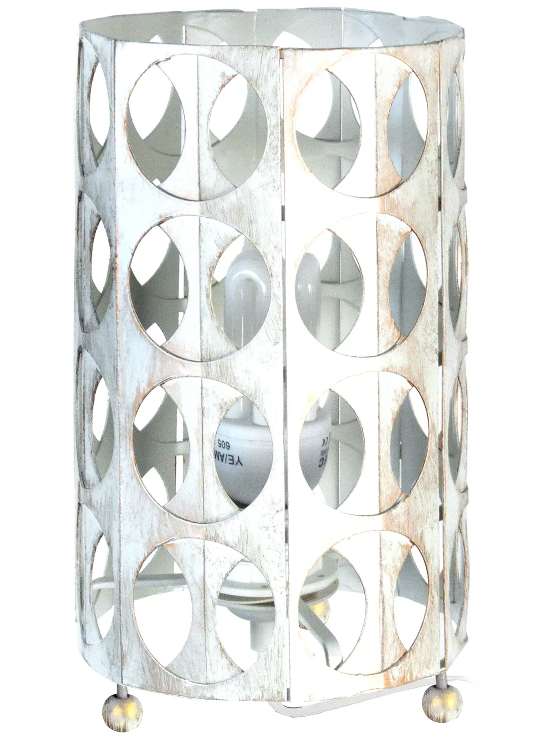 Tosel Zin lampada da tavolo nero 16x29 cm metallo