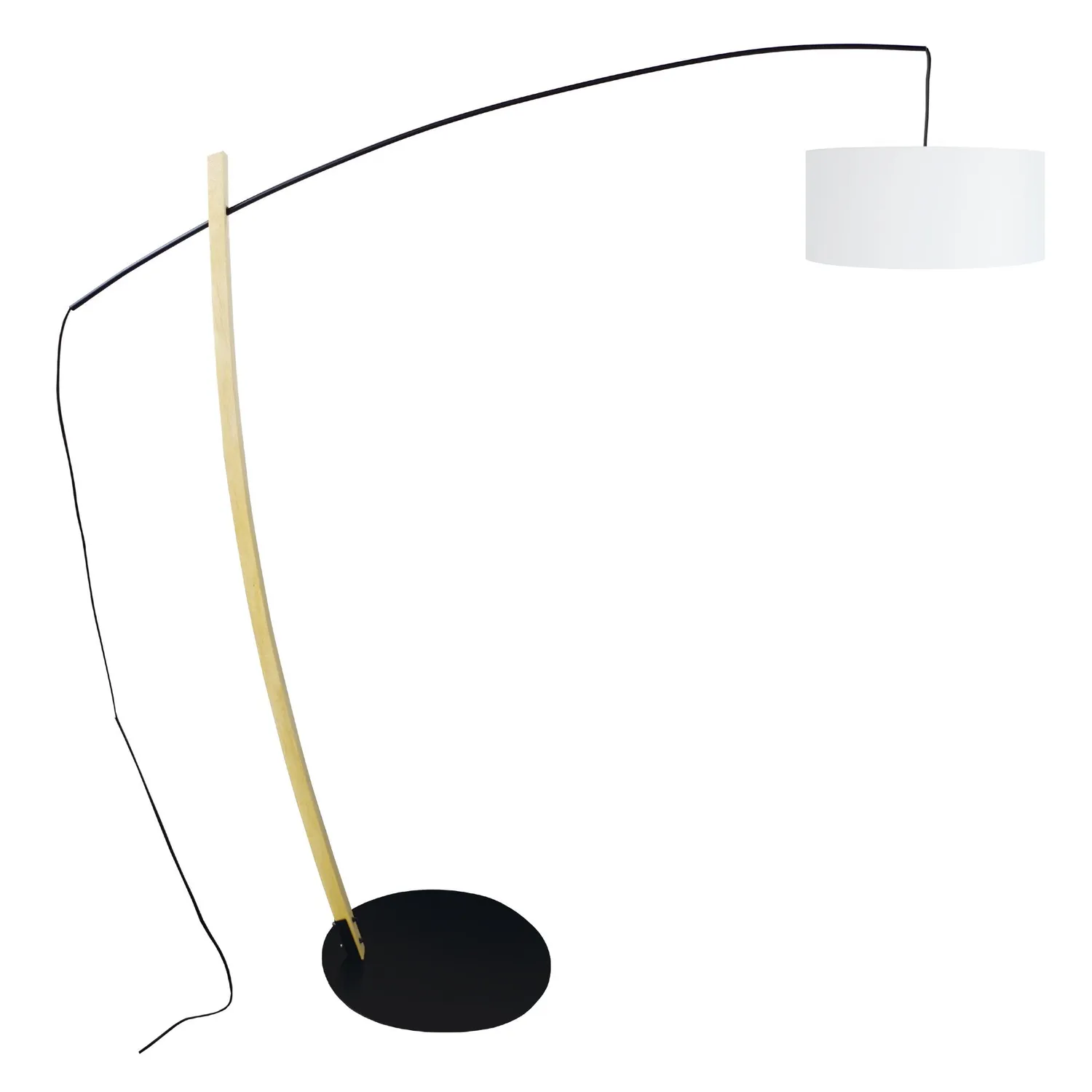 Tosel Husqvarna piantana arco nero 45x190 cm