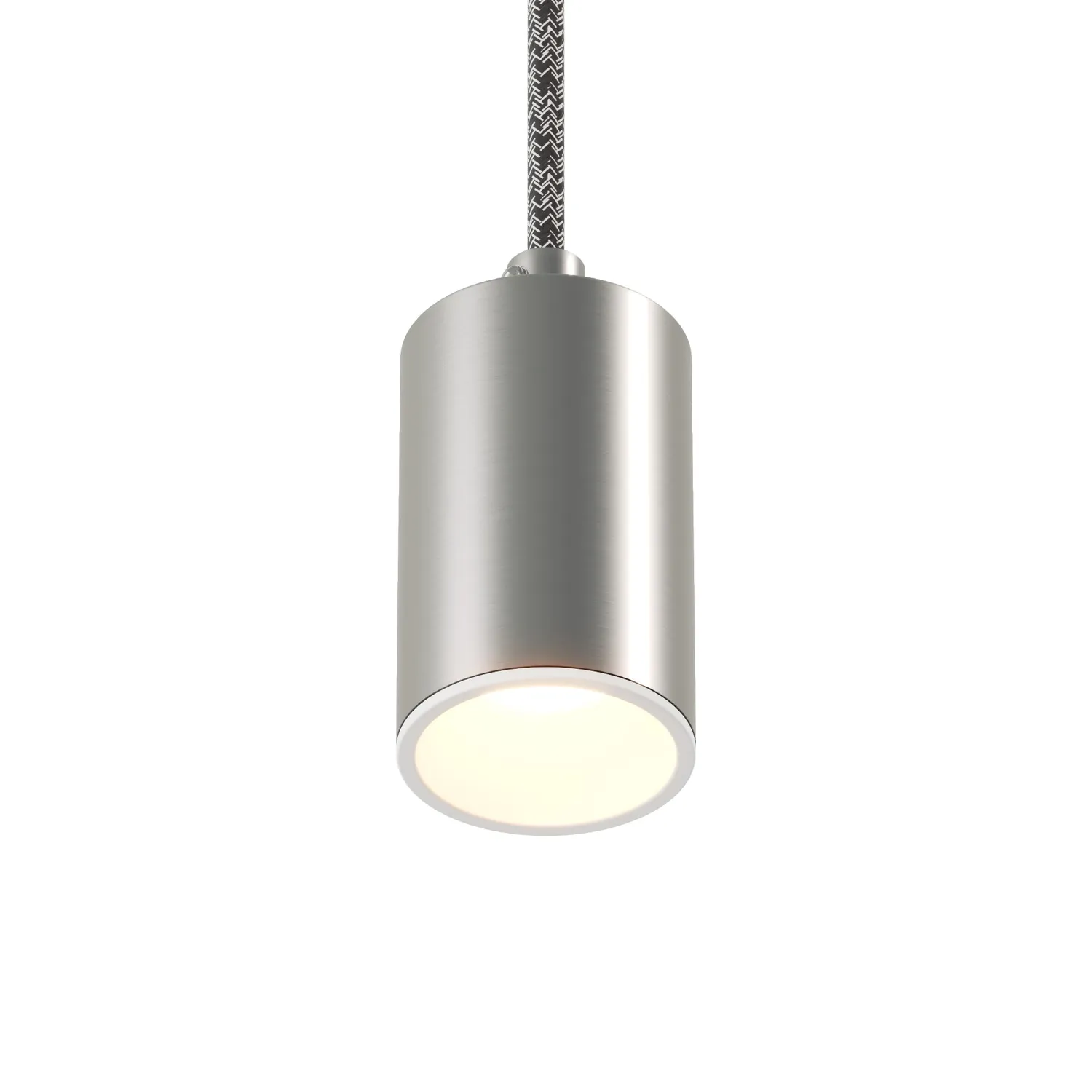 Creative Cables Bispot faretto GU10 LED titanio bianco dimmerabile