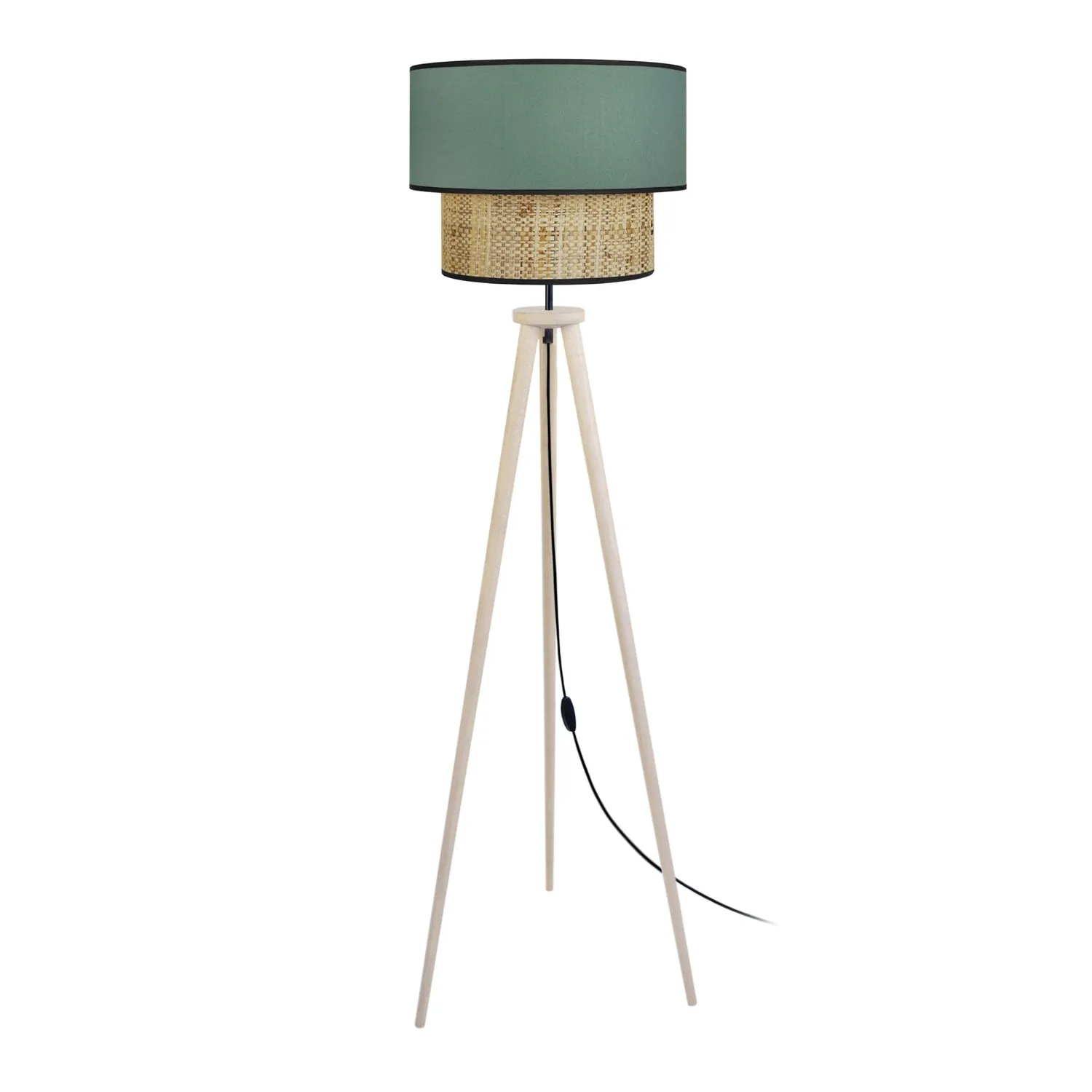 Tosel Cochin T piantana treppiede naturale verde 162 cm