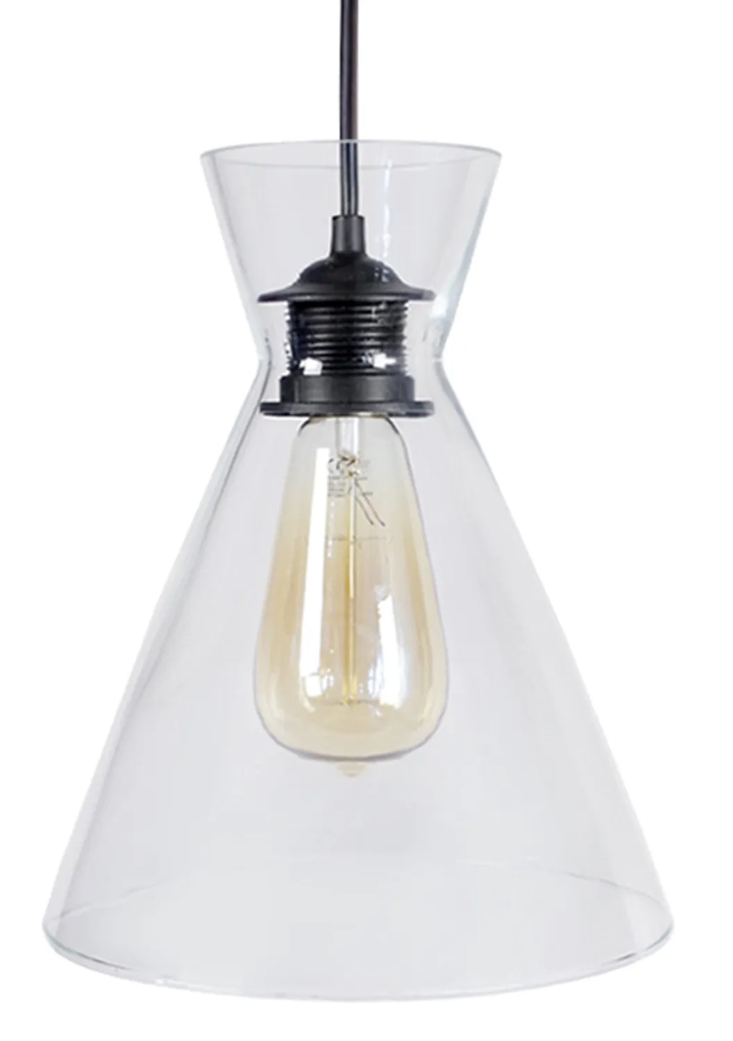 Tosel Krake lampadario metallo nero 6 luci
