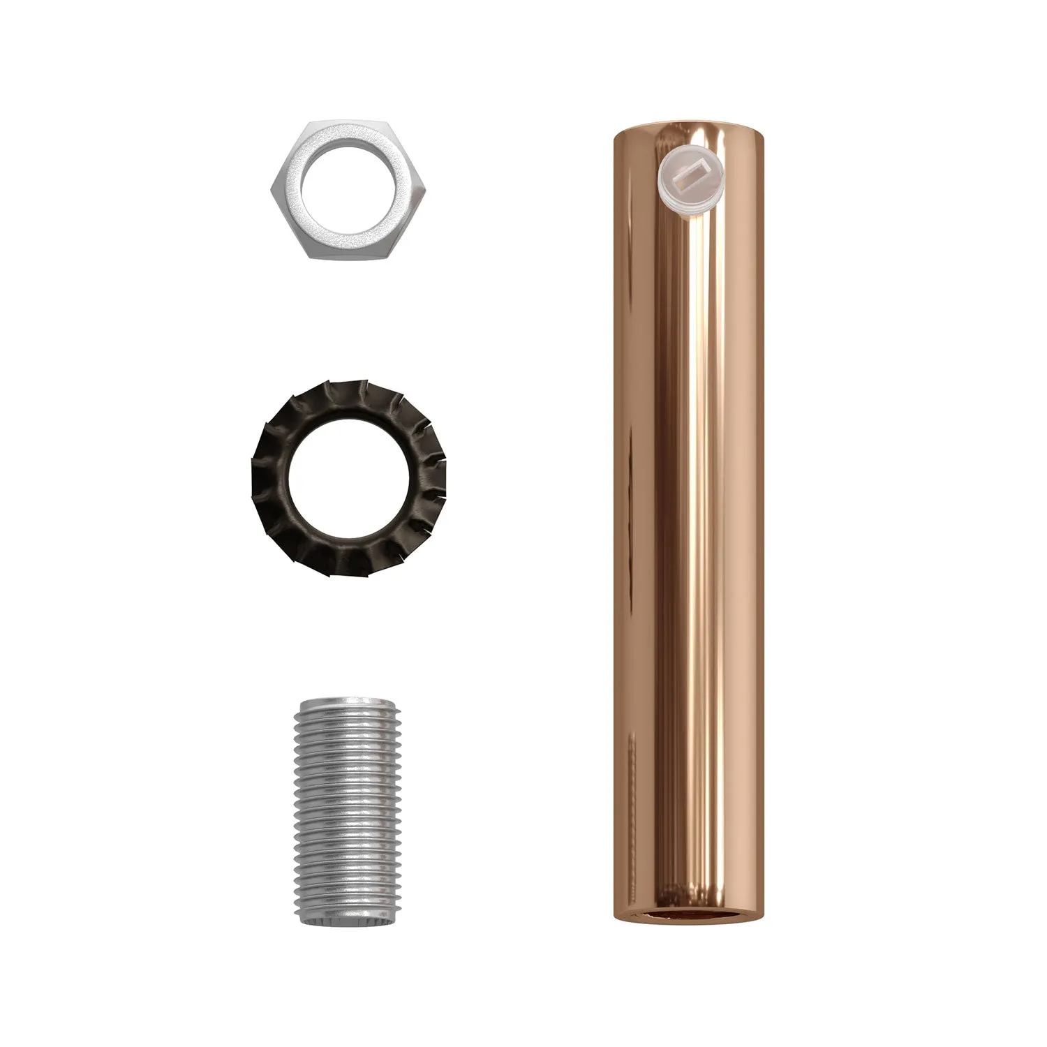 Creative Cables serracavo cilindrico rame 7 cm con astina