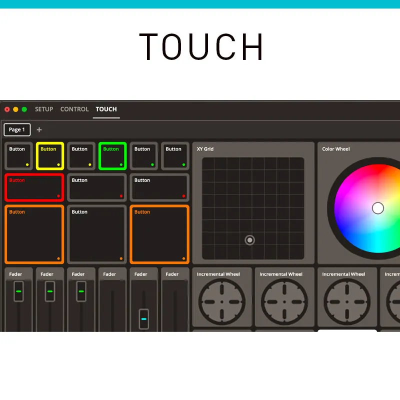 American DJ myDMX 5 controller luci DMX