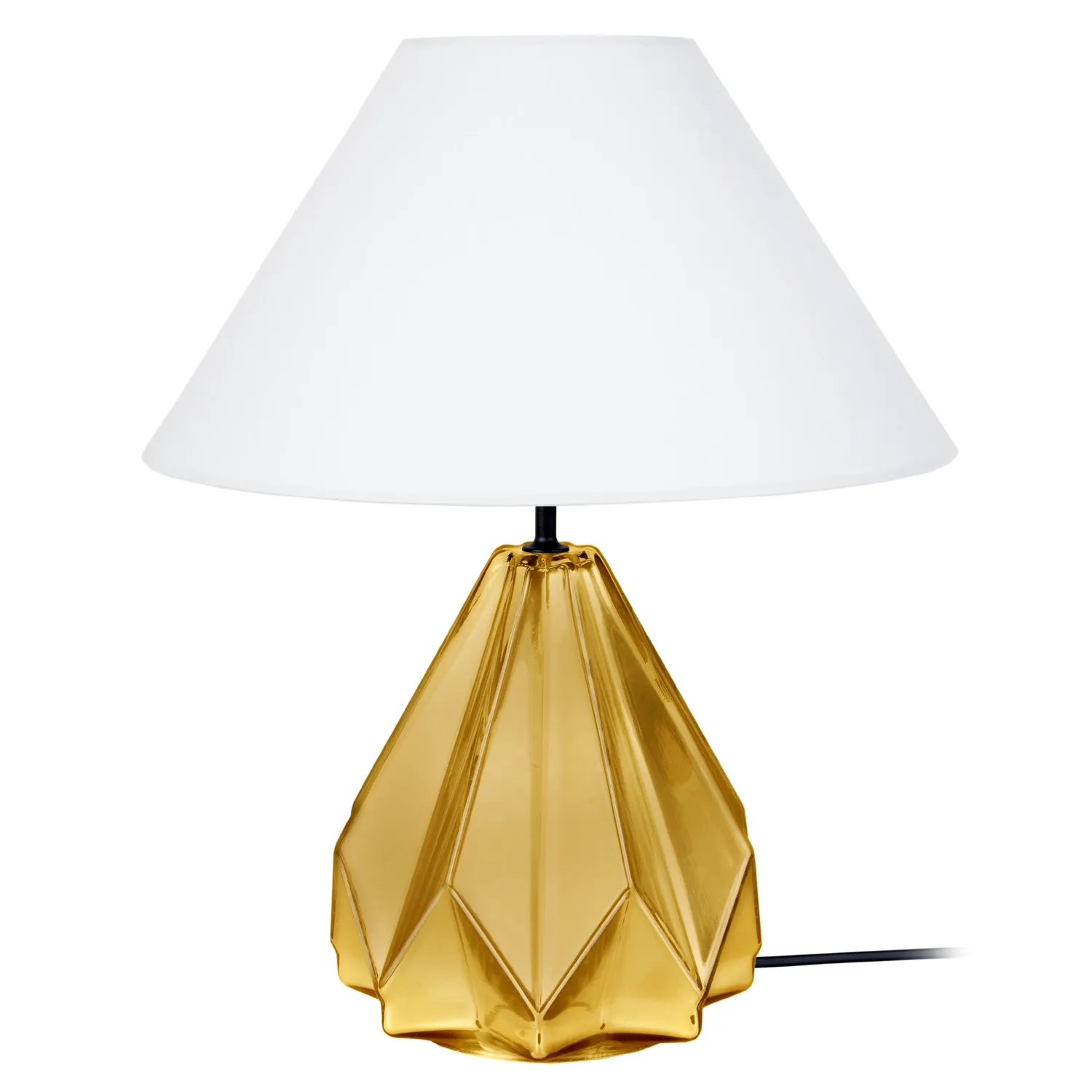 Tosel Helsinki lampada da tavolo vetro 54 cm